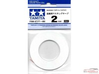 TAM87177 Tamiya masking tape for curves 2 mm Multimedia Material