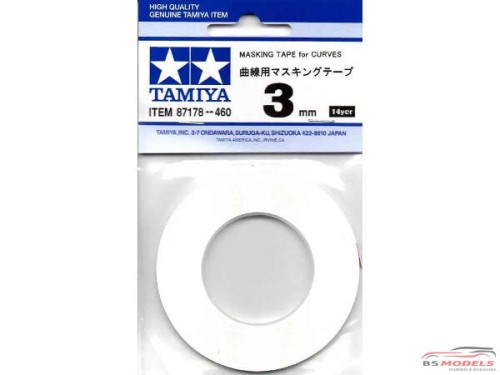 TAM87178 Tamiya masking tape for curves 3 mm Multimedia Material