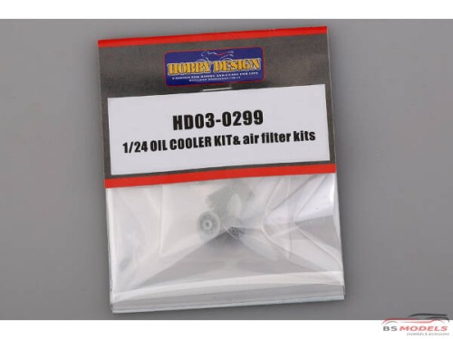 HD030299 Oil Cooler kit & Air Filter kit Resin Accessoires
