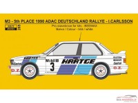 REJI265 BMW M3 - ADAC Deutschland rally 1990 - Hartge - Carlsson/Carlsson Waterslide decal Decal