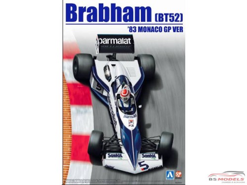 1/20 Brabham BT52 83' Monaco Gp - Beemax model kits . macau