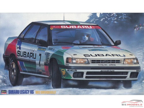 HAS20290 Subaru Legacy RS 1992 Swedish Rally  Limited Edition Plastic Kit