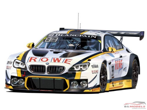 PLZPN24001 BMW M6 GT3  24H Spa 2016 winner Plastic Kit