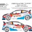 TK24400 Ford Fiesta WRC Kubica  Monte Carlo 2014  decal Waterslide decal Decal