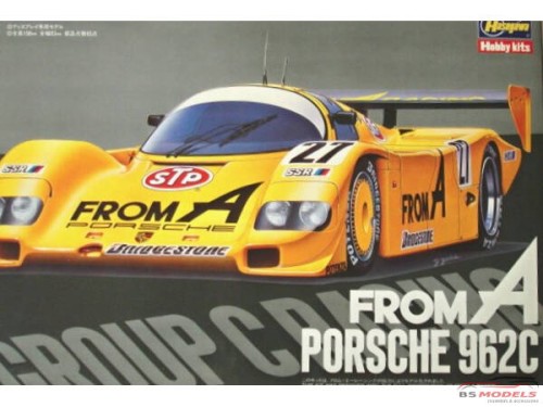 HASCC-10 Porsche 962C  From A #27 Plastic Kit