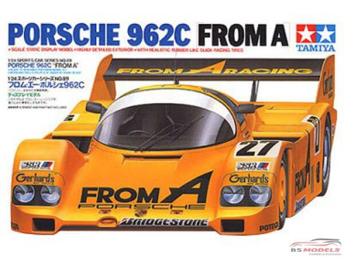 TAM24089 Porsche 962C  From A Plastic Kit