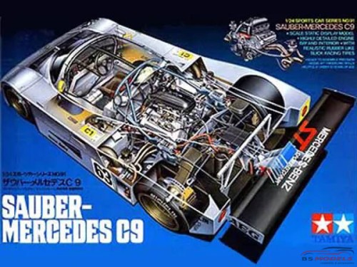 TAM24091 Sauber Mercedes C9  #63 Plastic Kit