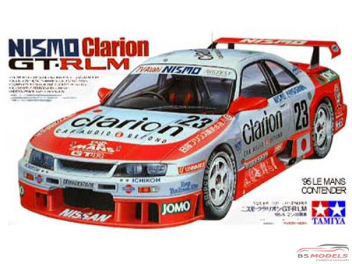 TAM24161 Nissan Skyline GTR R-34  Clarion #23   LM1995  +PE set Plastic Kit