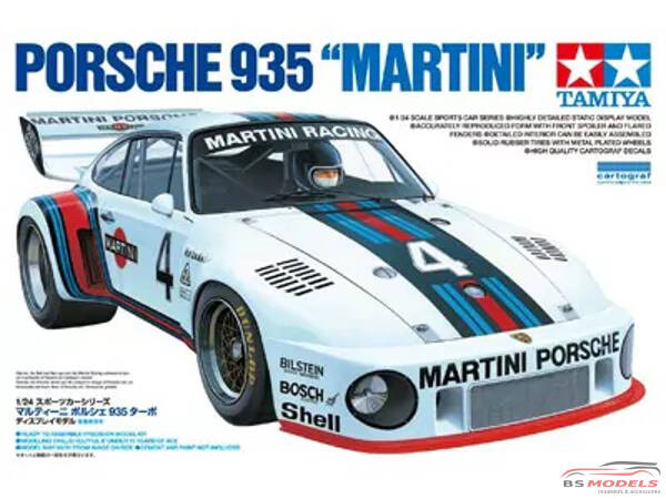 TAM24311 Porsche 935 Martini Plastic Kit
