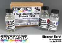 ZP3035 Diamond Finish - 2 pack GLOSS Clearcoat system  220 ml Paint Material