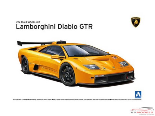 AOS010693 Lamborghini Diablo GTR Plastic Kit
