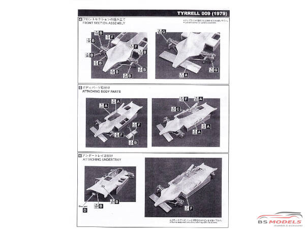 STU27FK20280 Tyrrell 009 "Candy" 1979 Pironi/Jarier/Lees/Daly Multimedia Kit