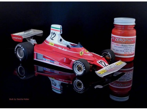 Zero Paints ZP-1007-321: Paint for airbrush Ferrari Rosso Fiorano Metallic  Red Code: 321 1 x 60ml for Airbrush (ref. ZP-1007-321)