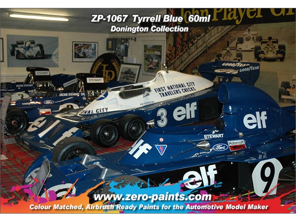 ZP1067 Tyrrell Blue paint 60 ml Paint Material