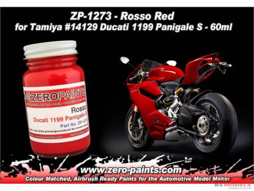ZP1273 Rosso Red for Ducati 1199 Panigale paint 60 ml Paint Material