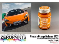 ZP1441 Mclaren 570S  Ventura orange (Pearl) paint  60 ml Paint Material