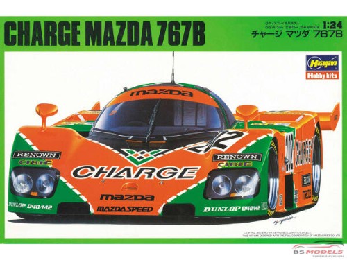 HAS20312 Mazda 767B Charge  LM 1989 (9th) #202 Plastic Kit