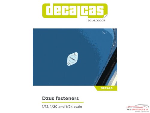 DCLLOG005 Dzus fasteners all scale decals Waterslide decal Decal