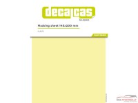 DCLMSK003 Masking sheets 145 x 200 mm  (5 units) Multimedia Material
