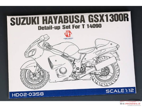 HD020358 Suzuki Hayabusa GSX 1300R  detail set  (For TAM) Multimedia Accessoires