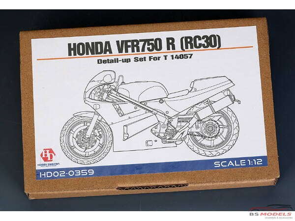 HD020359 Honda VFR750 R (RC30)  detail set  (For TAM) Multimedia Accessoires