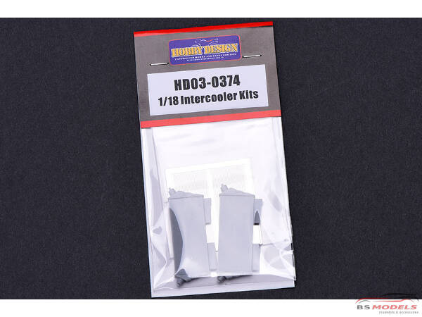 HD030374 Intercooler kits 1/18 (resin + PE) Multimedia Accessoires