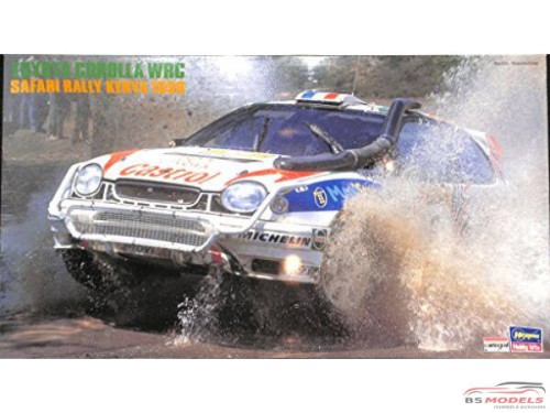 HAS25090 Toyota Corolla WRC  "Castrol" Safari rally Kenya 1998  Sainz / Auriol Plastic Kit