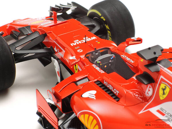 TAM20068 Ferrari SF70H Vettel - Raikkonen  Australian GP 2017 Plastic Kit
