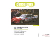 DECAL TOYOTA CELICA GT-4 ST 165 "BASTOS" P.SNIJERS YPRES 24 HOURS R 06 1989 