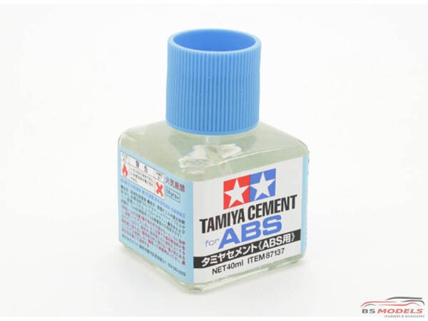 TAM87137 Tamiya Liquid cement for ABS Glue Material