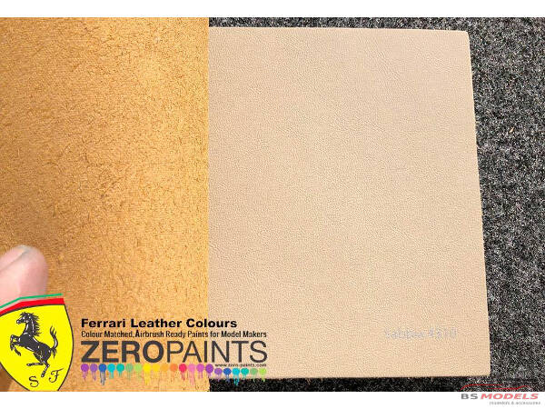 ZP1007-6 Ferrari Leather colour "Sabbia"  60ml Paint Material
