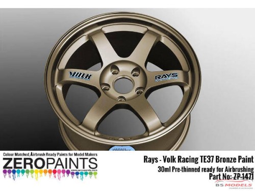 ZP1471 Rays - Volk Racing TE37 Bronze paint 30ml Paint Material