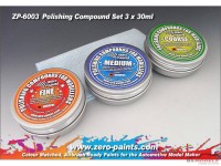 ZP6003 Polishing Compound set (3 grades + cloth) Multimedia Material