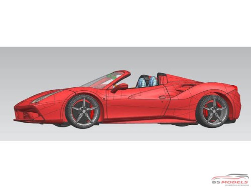 AM020003 Ferrari 488 Spyder Multimedia Kit