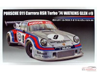 FUJ126494 Porsche 911 carrera RSR Turbo  #9 Watkins Glen 1974 Plastic Kit
