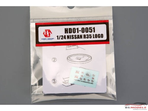 HD010051 Nissan R35 metal logo Etched metal Accessoires