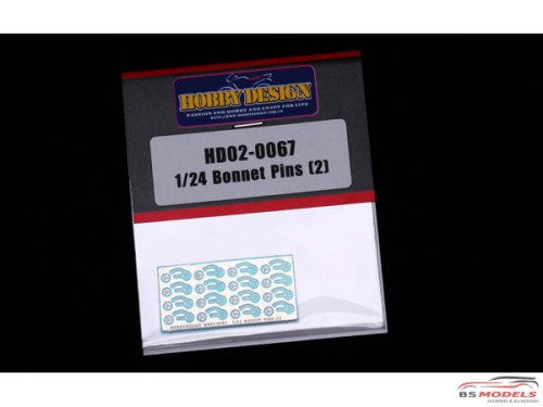HD020067 Bonnet Pins Etched metal Accessoires