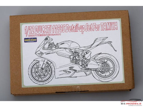 HD020291 Ducati 1199 Panigale S detail set (PE+metal parts+resin) for TAM Multimedia Accessoires