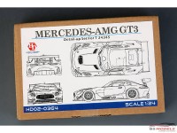 HD020364 Mercedes-AMG GT3 detail set (PE+metal parts+resin) For TAM Multimedia Accessoires