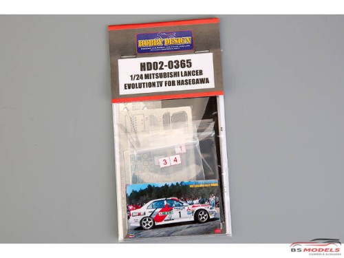 HD020365 Mitsubishi Lancer EVO IV detail set (PE+metal parts+resin) For HAS Multimedia Accessoires