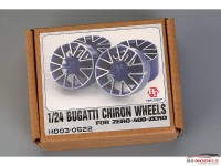 HD030522 Bugatti Chiron wheels  (decal+resin wheels) Multimedia Accessoires