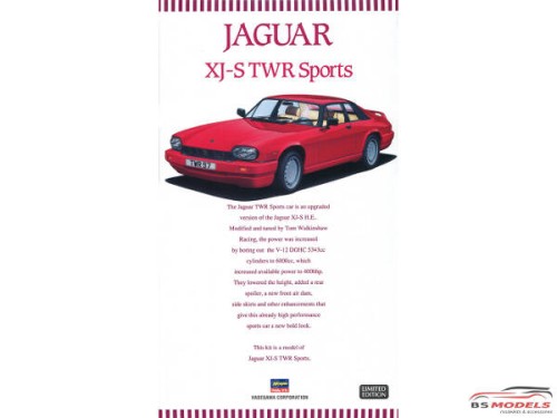 HAS20339 Jaguar XJ-S  TWR  Sports Plastic Kit