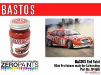 ZP1515 Bastos red paint  60ml Paint Material