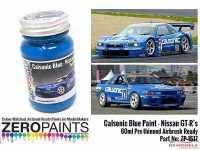 ZP1517 Calsonic blue paint 60ml Paint Material