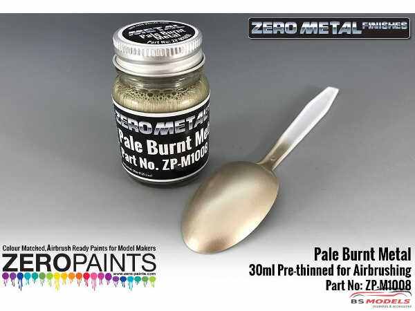 ZPM1008 Zero Metal Pale Burnt Metal paint 30ml Paint Material