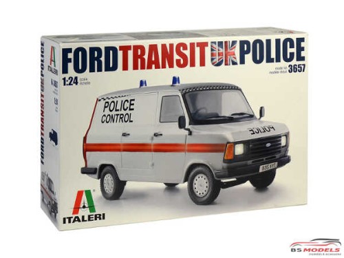 ITA3657 Ford Transit UK Police Plastic Kit
