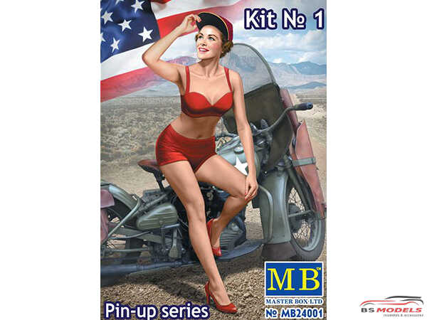 MB24001 Marylin  "Pin Up series"  figure Plastic Kit
