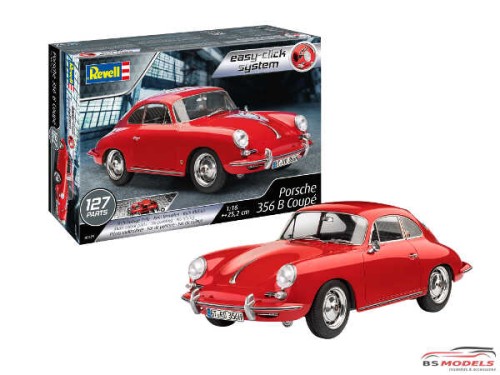 REV07679 Porsche 356 B  (pre-painted) Plastic Kit