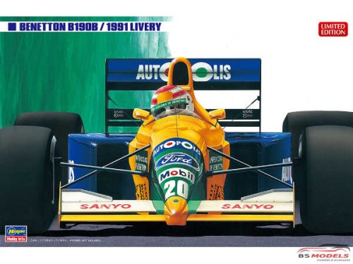 HAS20356 Benetton B190 B 1991 Plastic Kit