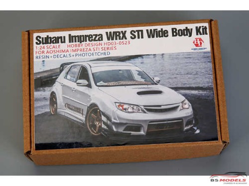 HD030523 Subaru Impreza WRX STI wide body kit FOR AOS Multimedia Transkit